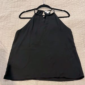 Black Halter Top